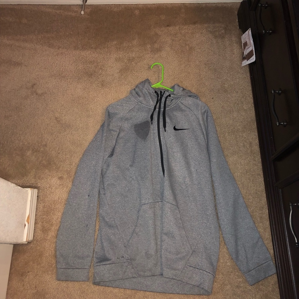 Nike gray drifit sweater